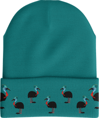 Casanova Cassowary Reflective Insulated Beanie thumbnail 3 casanova cassowary beanie - madhats.com.au
