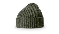 Merino Wool Knit Beanie with Ribbed Weave and Cuff thumbnail 4