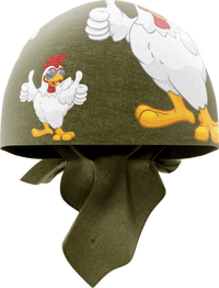 Champion Chook Lightweight Coolactive Bandanna 560mm x 560mm thumbnail 3 champion chook bandannas - madhats.com.au