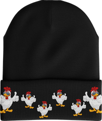 Champion Chook Premium Insulated Beanie with Reflective Stripe thumbnail 4 champion chook beanie - madhats.com.au