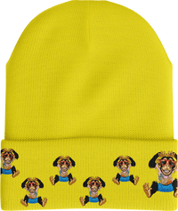 Cheeky Monkey Insulated Reflective Beanie with 3M Thinsulate thumbnail 4 cheeky monkey beanie - madhats.com.au