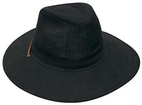Collapsible Wide Brim Cotton Twill & Soft Mesh Hat thumbnail 1