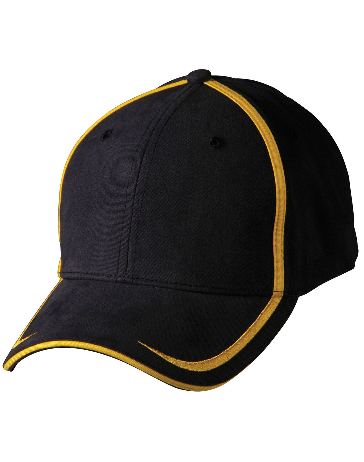 Premium Contrast Trim Baseball Cap with Distinctive Edge Detailing