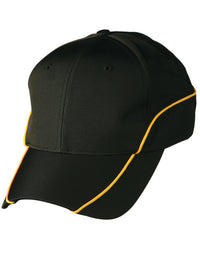 Contrast Lining Ripstop Peak Cap with Mesh thumbnail 4