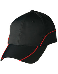 Contrast Lining Ripstop Peak Cap with Mesh thumbnail 7