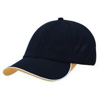 Cool Dry Breathable Unstructured Cap with Velcro Fastener thumbnail 2 cool dry cap - madhats.com.au