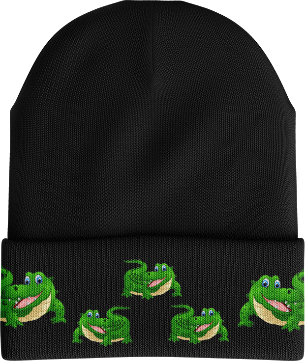 Crazy Croc Insulated Reflective Beanie with 3M Thinsulate