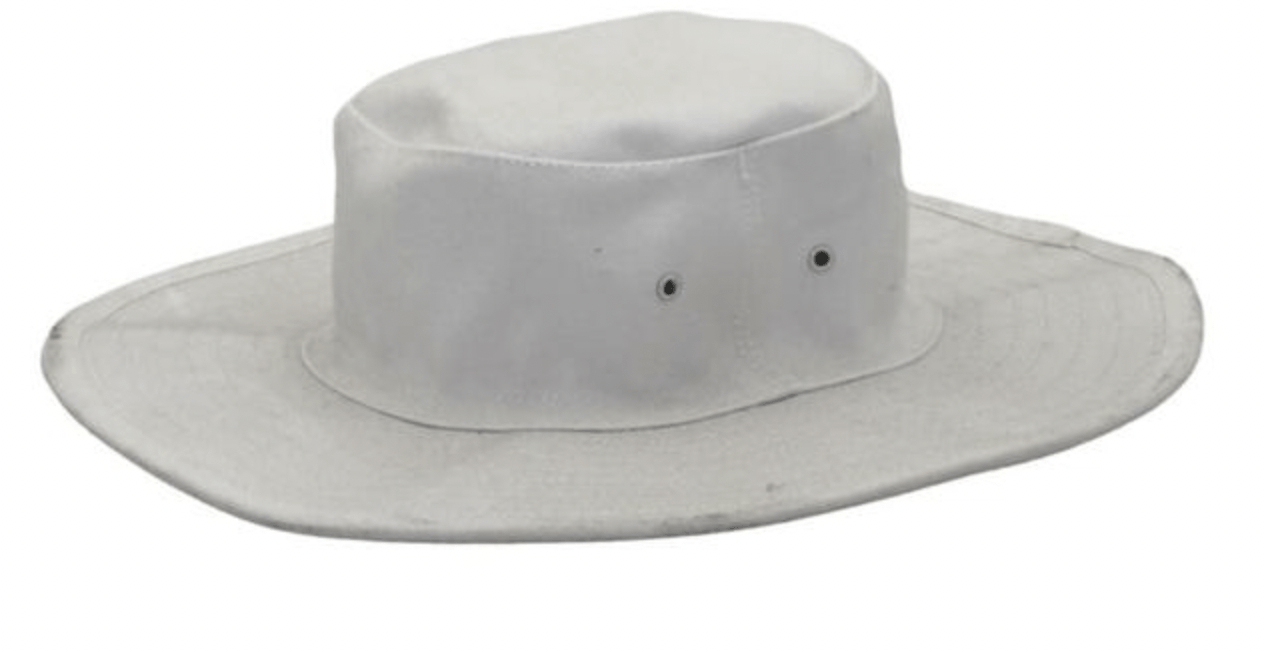creme wide brim hats 53cm