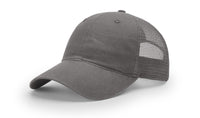 Garment Washed Relaxed Fit Trucker Cap with Mesh Back thumbnail 12