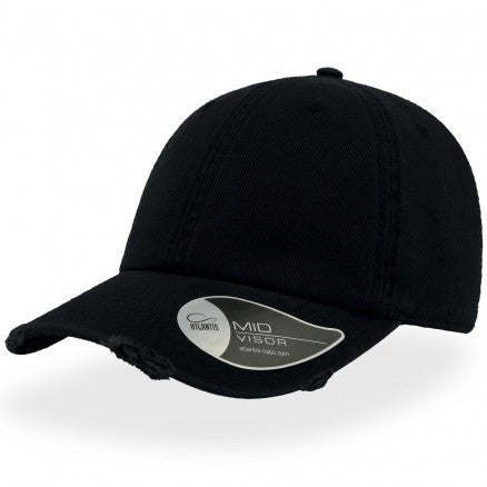Vintage Style Distressed Dad Hat with Metal Buckle Closure