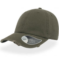 Vintage Style Distressed Dad Hat with Metal Buckle Closure thumbnail 1
