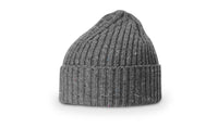 Merino Wool Knit Beanie with Ribbed Weave and Cuff thumbnail 3