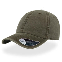 Digg Flat-Peak Cap in Pigment Dyed Cotton Twill thumbnail 4 digg - madhats.com.au
