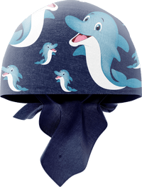 Dolphin Bandanna in Coolactive Fabric - Lightweight & Breathable thumbnail 2