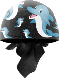 Dolphin Bandanna in Coolactive Fabric - Lightweight & Breathable thumbnail 3