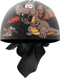 Dopey Dragon Lightweight Coolactive Bandannas – 560mm Square thumbnail 2