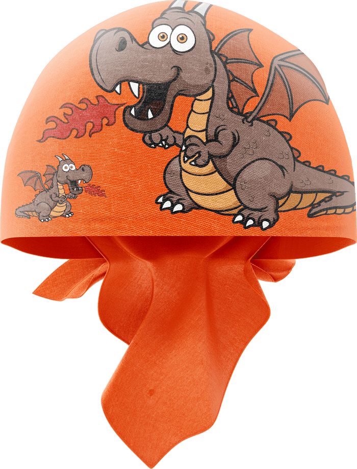 Dopey Dragon Bandannas - madhats.com.au