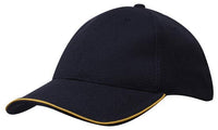Double Pique Mesh Structured Low Profile Cap with Open Sandwich thumbnail 4