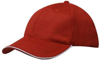 Double Pique Mesh Structured Low Profile Cap with Open Sandwich thumbnail 2