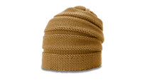 Scrunch Beanie with Unique Stacked Knit Pattern - OSFM thumbnail 11