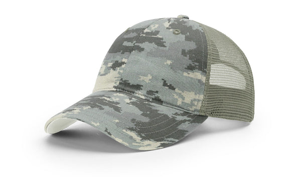 111P Garment Washed Printed Trucker - madhats.com.au