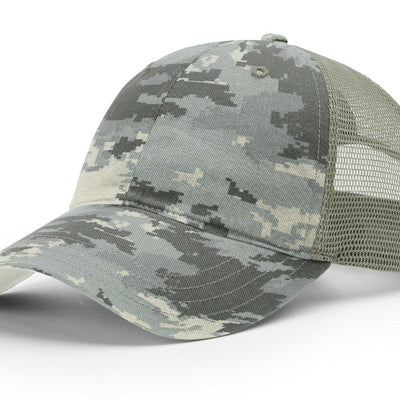 111P Garment Washed Printed Trucker