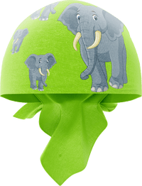 Ellie Elephant Lightweight Coolactive Bandanna 560mm Square thumbnail 4