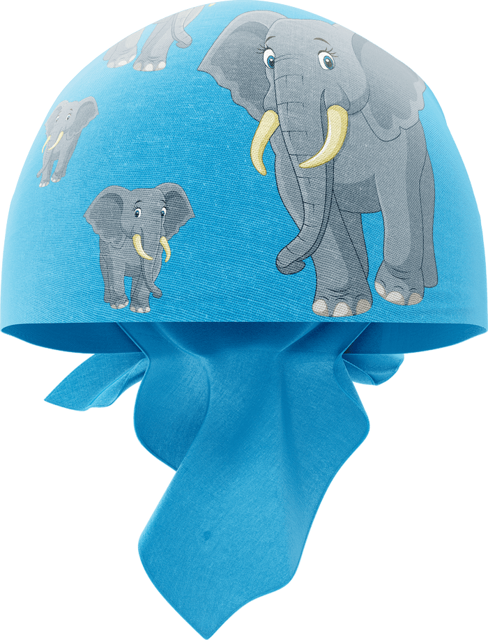 Ellie Elephant Bandannas - madhats.com.au