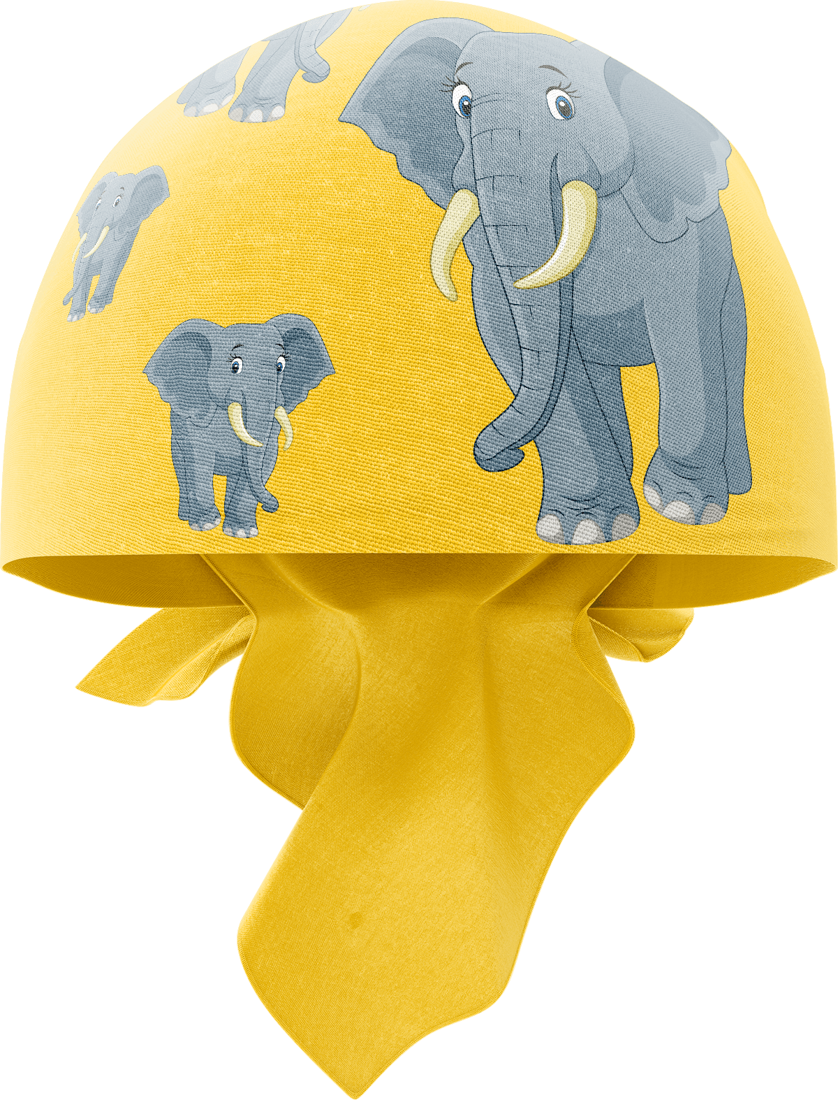 Ellie Elephant Lightweight Coolactive Bandanna 560mm Square