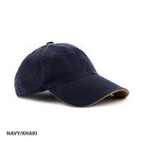 Enzyme Washed Cap with Sandwich Brim in Multiple Colorways thumbnail 2 enzyme washed cap with sandwich - madhats.com.au