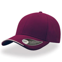 Estoril 6-Panel Structured Baseball Cap with Jacquard Fabric thumbnail 3 estoril - madhats.com.au