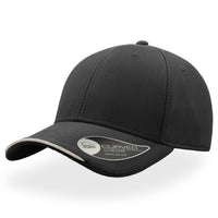 Estoril 6-Panel Structured Baseball Cap with Jacquard Fabric thumbnail 4 estoril - madhats.com.au