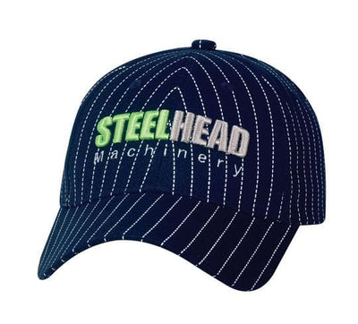 Executive Cap with Structured Fit and Curved Brim