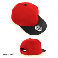 Exhibit Structured 6-Panel Snapback Cap with Adjustable Double Snap thumbnail 8