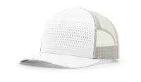Laser Cut Five Panel Trucker Cap with Contrasting Underlay thumbnail 9