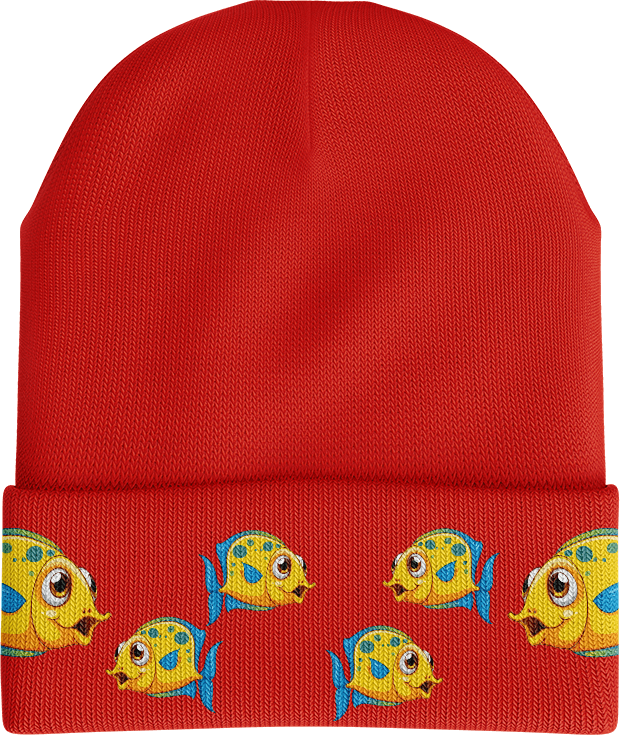 Fish Out Of Water Reflective Insulated Beanie