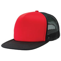 Flat Peak Trucker thumbnail 2 flat peak trucker - madhats.com.au
