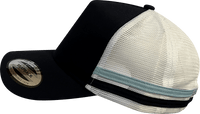 Flex Low Profile Twin Stripe Trucker Cap - Multiple Colors thumbnail 3 flex low profile twin stripe trucker cap - madhats.com.au