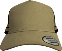 Flex Low Profile Twin Stripe Trucker Cap - Multiple Colors thumbnail 7 flex low profile twin stripe trucker cap - madhats.com.au