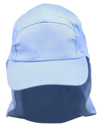 Flex Premium Poly Cotton Legionnaire Cap with Adjustable Velcro thumbnail 8 flex premium poly cotton legionnaire - madhats.com.au