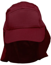 Flex Premium Poly Cotton Legionnaire Cap with Adjustable Velcro thumbnail 4 flex premium poly cotton legionnaire - madhats.com.au