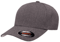 Flexfit Heatherlight Cap with Melange Fabric in Grey Tones thumbnail 1