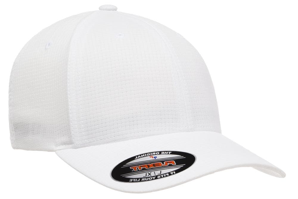 Flexfit Hydro Grid Cap with Moisture-Wicking Performance