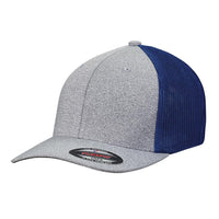 Flexfit Melange Trucker Mesh Cap with Premium Fit and Breathable Design thumbnail 3