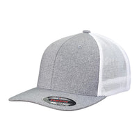 Flexfit Melange Trucker Mesh Cap with Premium Fit and Breathable Design thumbnail 5