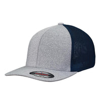 Flexfit Melange Trucker Mesh Cap with Premium Fit and Breathable Design thumbnail 2