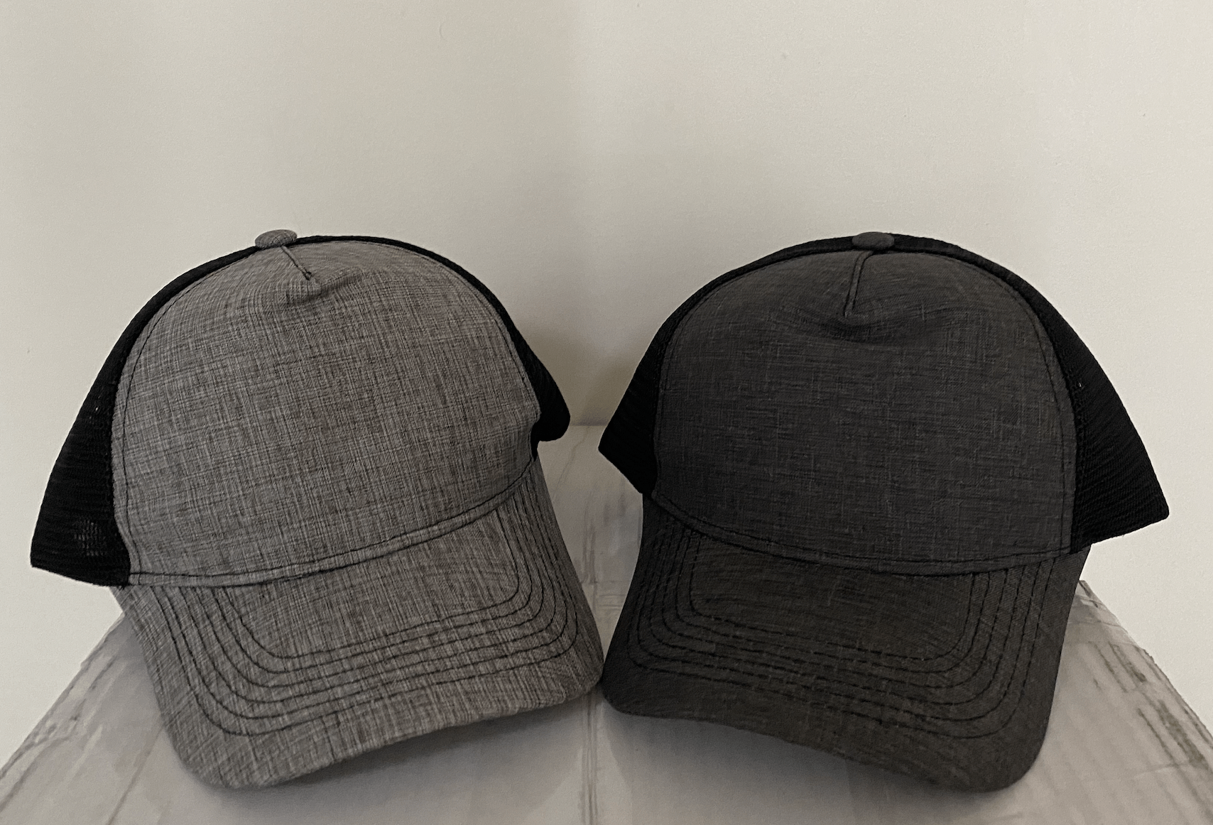 Flexi Heathered Trucker Mesh Cap