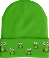 Freaky Frog Insulated Beanie with Reflective Stripe thumbnail 1