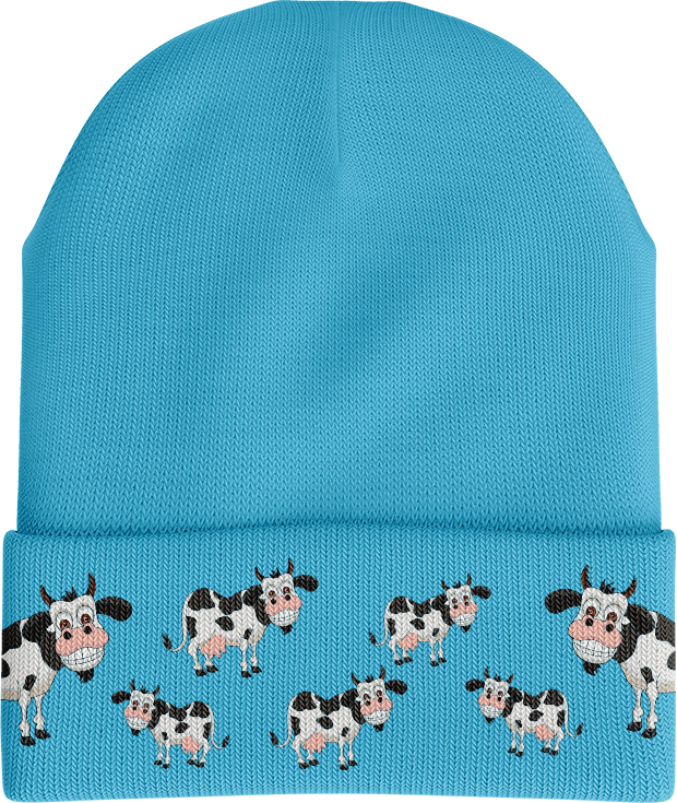 Fussy Cow Reflective Insulated Beanie with 3M Thinsulate