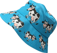 Fussy Cow Limited Edition Twill Bucket Hat with Wide Brim thumbnail 2
